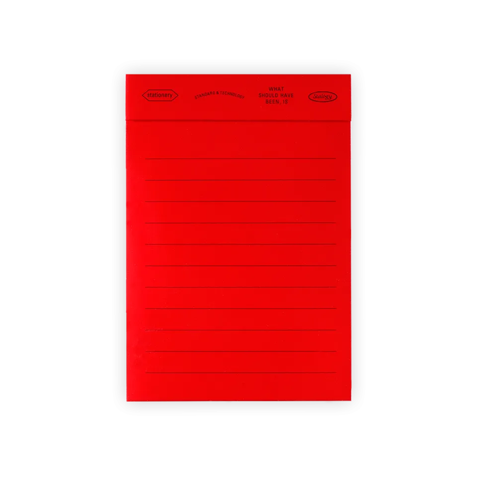 Editor's Memo Pad, Stalogy