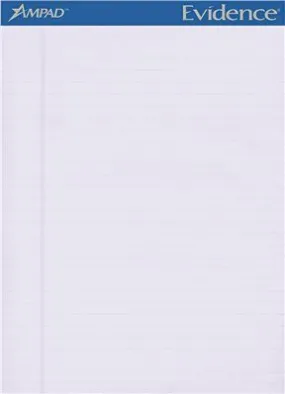 Evidence Pastels Pads Lgl/Wide Rule Ltr Orchid 50-Sheet Pads/Pack Dozen
