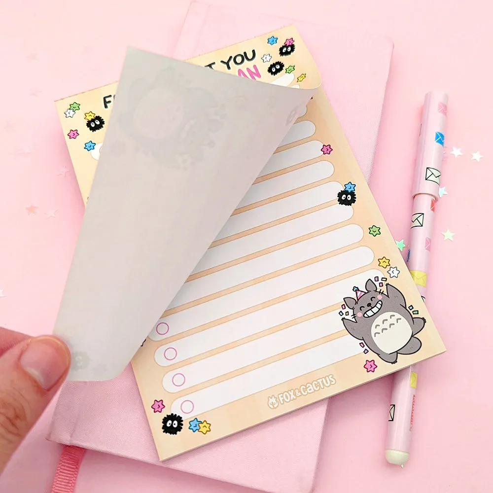 Finish What You Started A6 (4x6) Notepad
