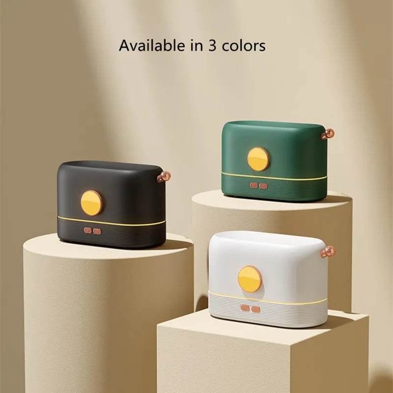 Flame Humidifier: 2-in-1 Fragrance Diffuser & Night Light