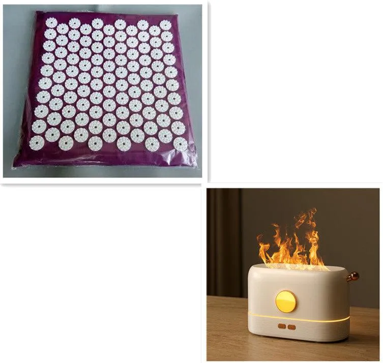 Flame Humidifier: 2-in-1 Fragrance Diffuser & Night Light