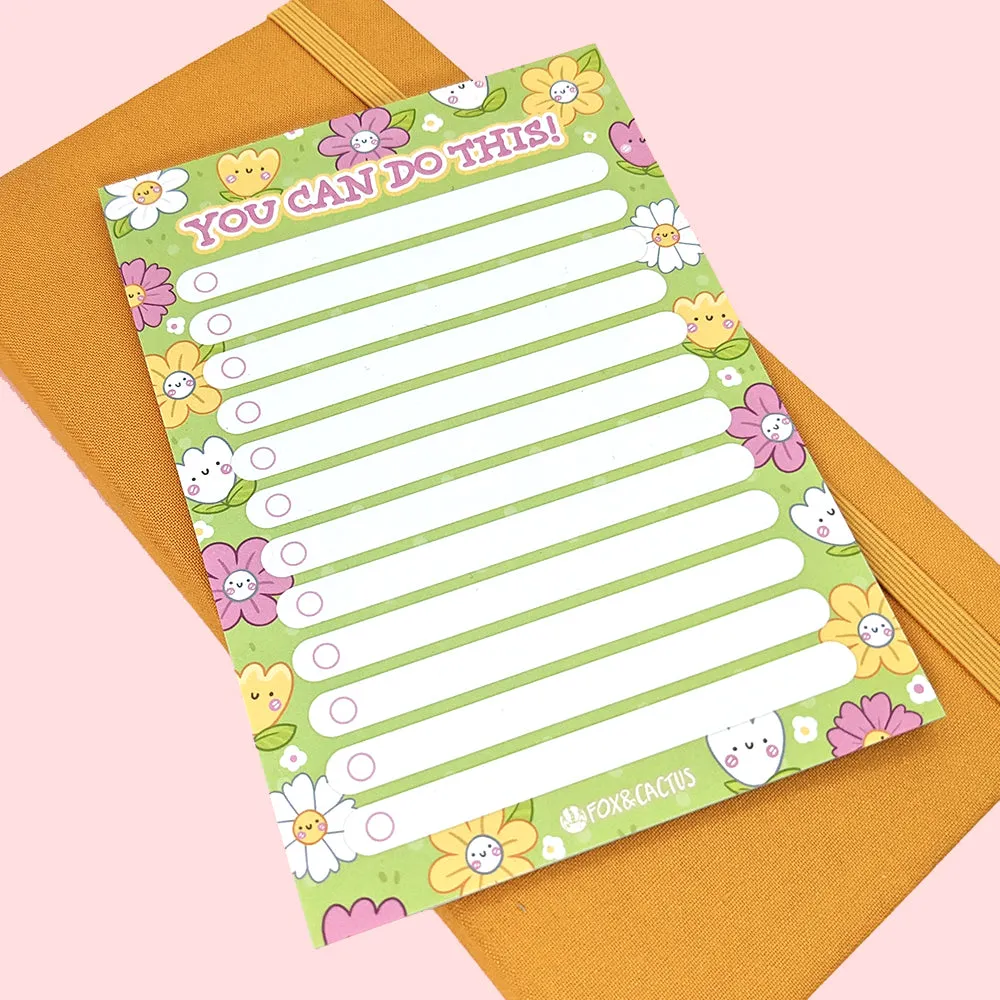 Flower Power A6 (4x6) Notepad