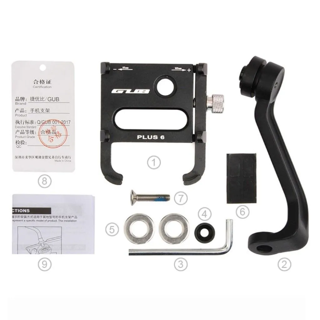 GUB PLUS 6 bicycle bike adjustable handlebar