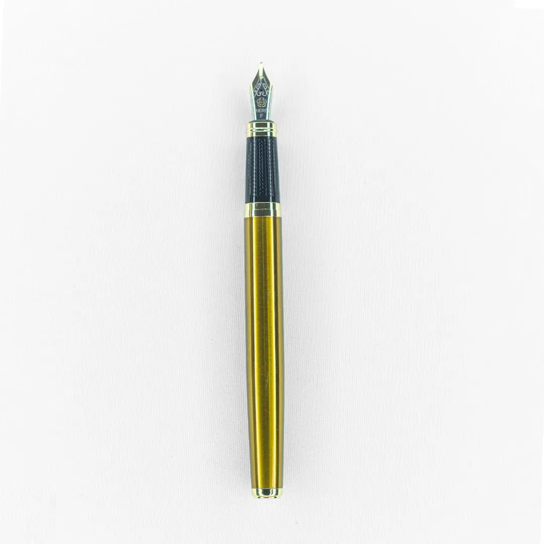 Hero 6177 3 in 1 Pen Set- Fountain & Ballpoint Pen & Art Calligraphy