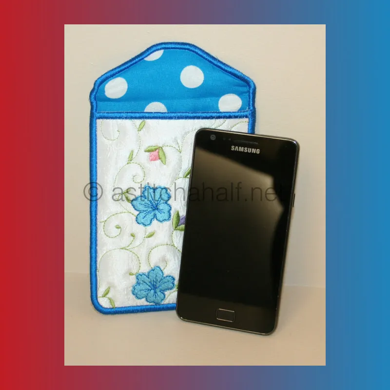 Hibiscus All In The Hoop Mobile Phone Covers and Eyeglass Pouches