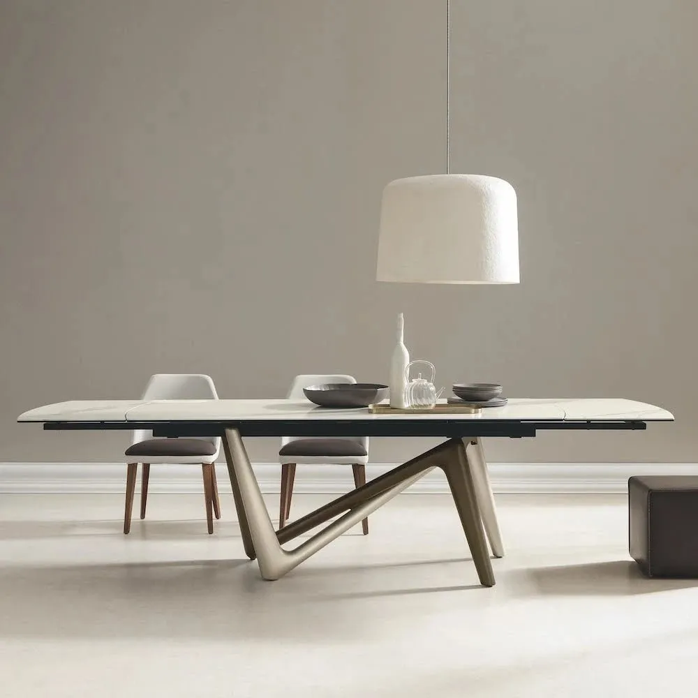 Interlace - Stunning Extendable Ceramic Dining Table