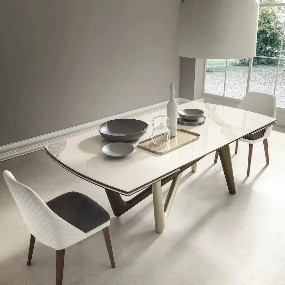 Interlace - Stunning Extendable Ceramic Dining Table