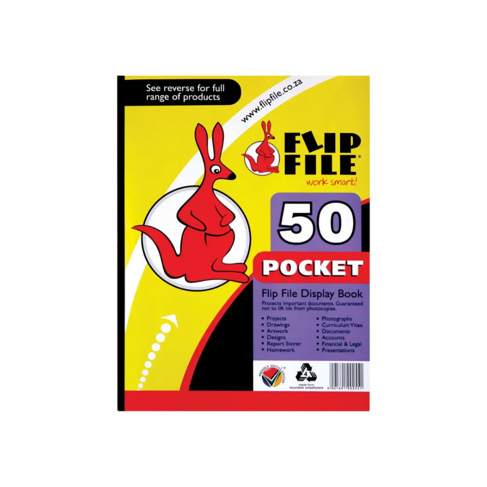 Kangaroo Flip File A4