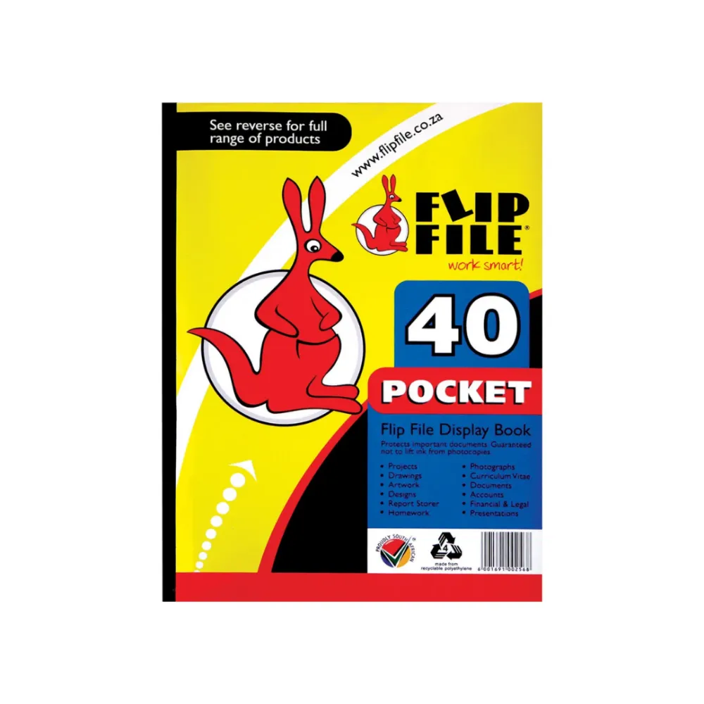 Kangaroo Flip File A4