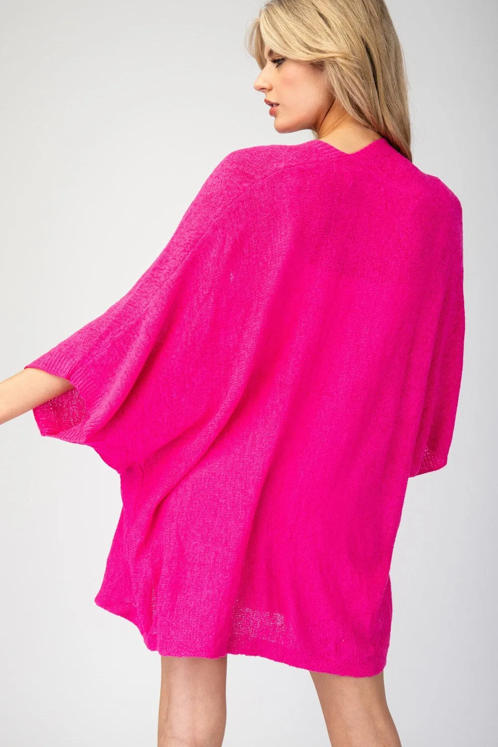 Kimono Comfy Short Sleeve Cardigan