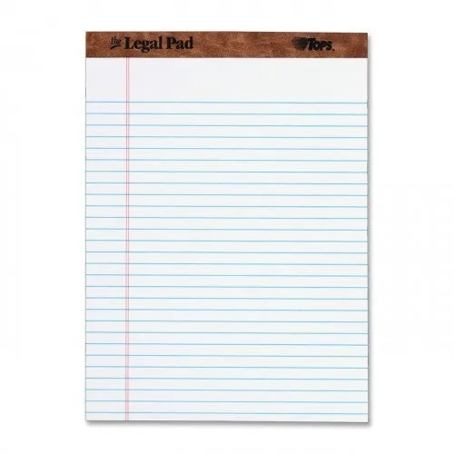 Legal Writing Pad A5 Size White