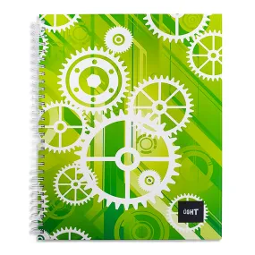 LIGHT SPIRAL HARD COVER NOTEBOOK SINGLE LINE - MODEL 1