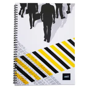 LIGHT® SPIRAL SOFT COVER NOTEBOOK A4, 100SHEETS
