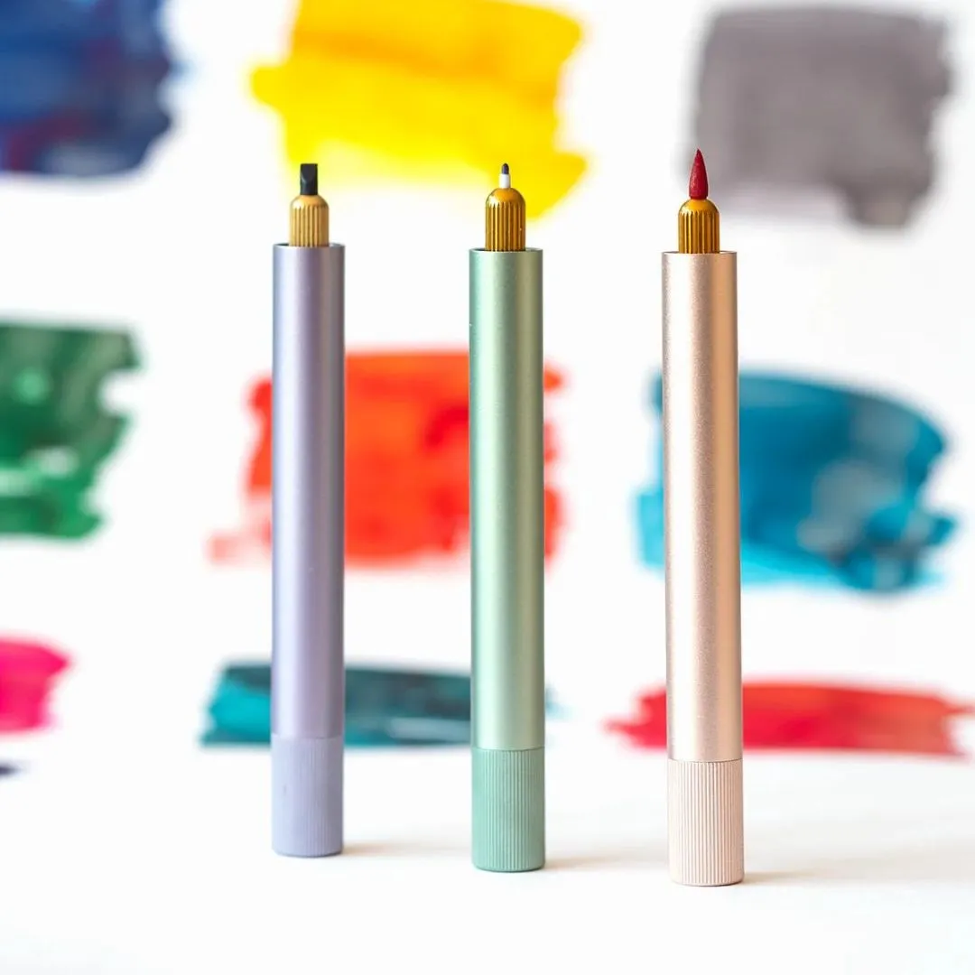Lumos Pro Lilac Refillable Multi-Tip Pen