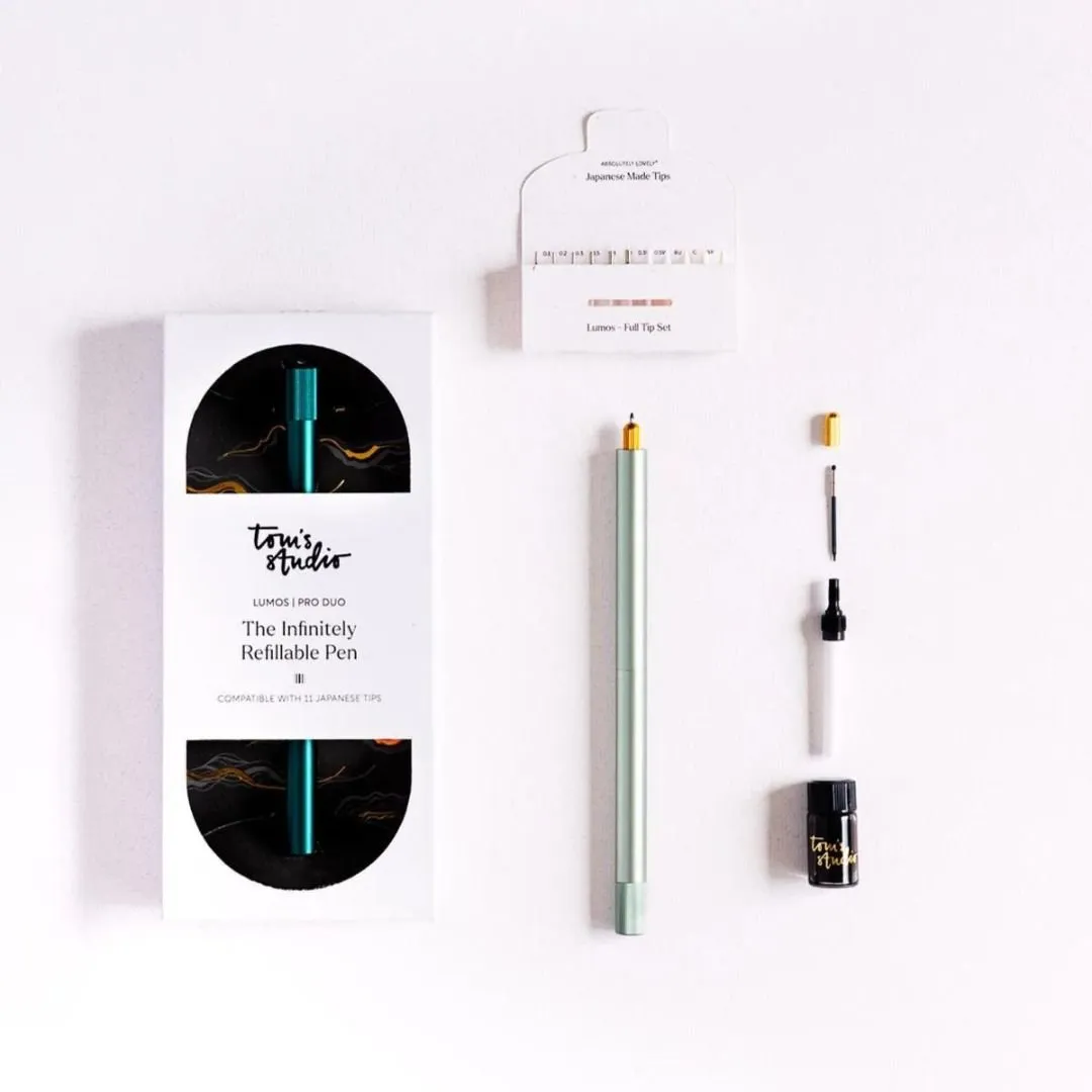 Lumos Pro Lilac Refillable Multi-Tip Pen