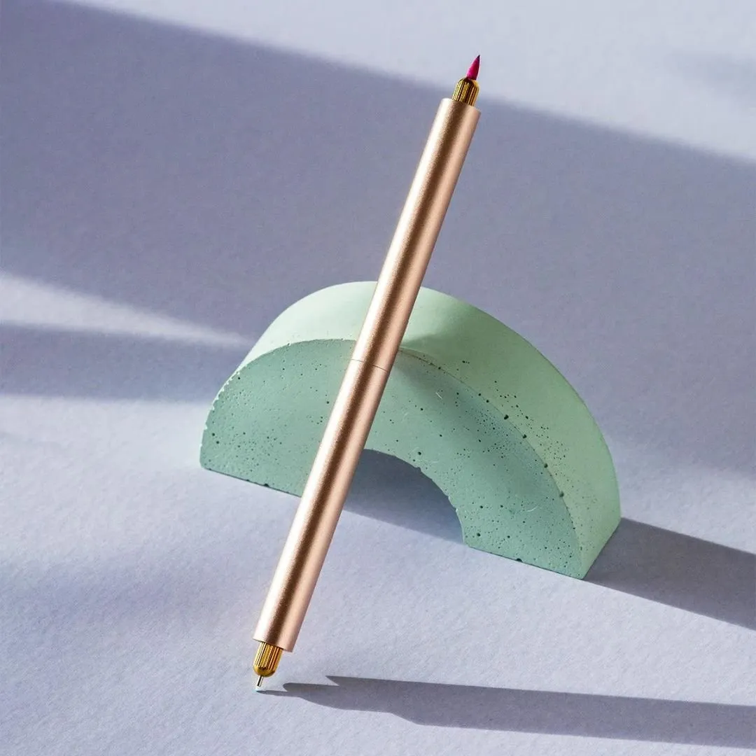 Lumos Pro Rose Gold Refillable Multi-Tip Pen