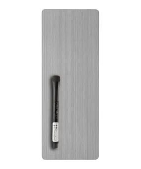 Magnetic Dry Erase Board - Silver