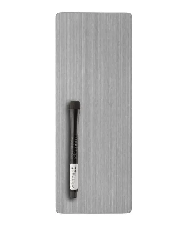 Magnetic Dry Erase Board - Silver