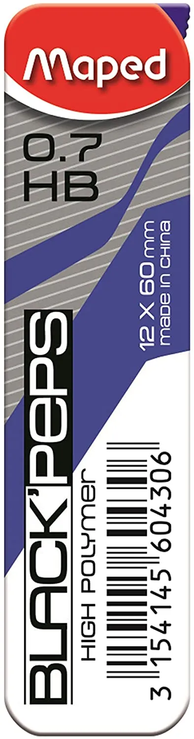 Maped Mech. Pencil Long Life 0.7mm   Lead