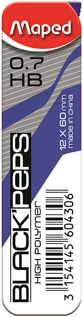Maped Mech. Pencil Long Life 0.7mm   Lead