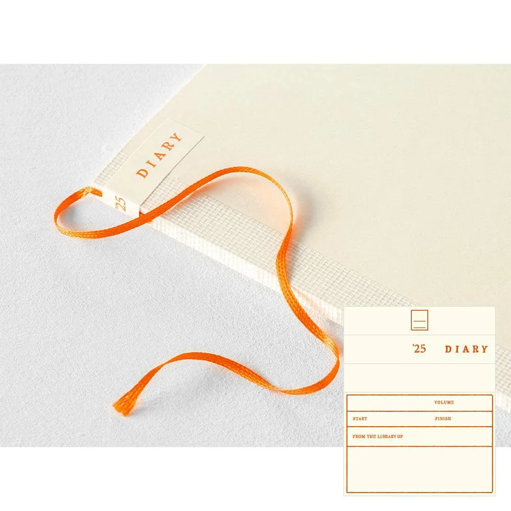 MD Notebook Diary (A5) Thin 2025