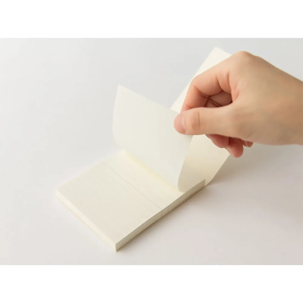 MD Sticky Memo Pad A7 Lined