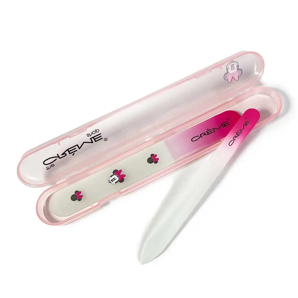 Minnie Mouse Crystal Nail File Duo with Travel Case (1 unit)