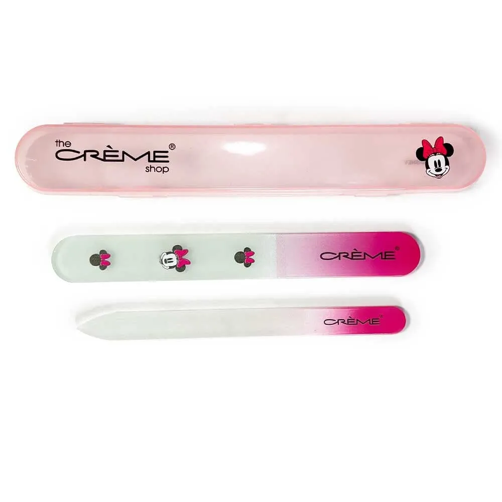 Minnie Mouse Crystal Nail File Duo with Travel Case (1 unit)