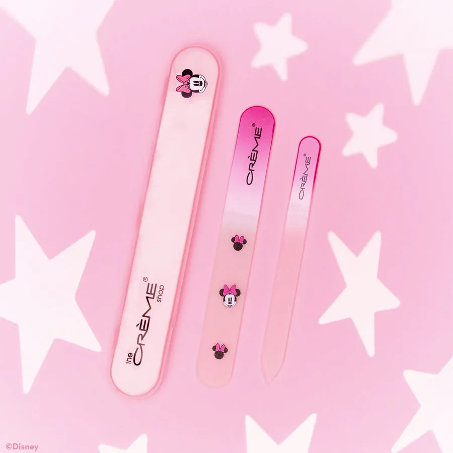 Minnie Mouse Crystal Nail File Duo with Travel Case (1 unit)