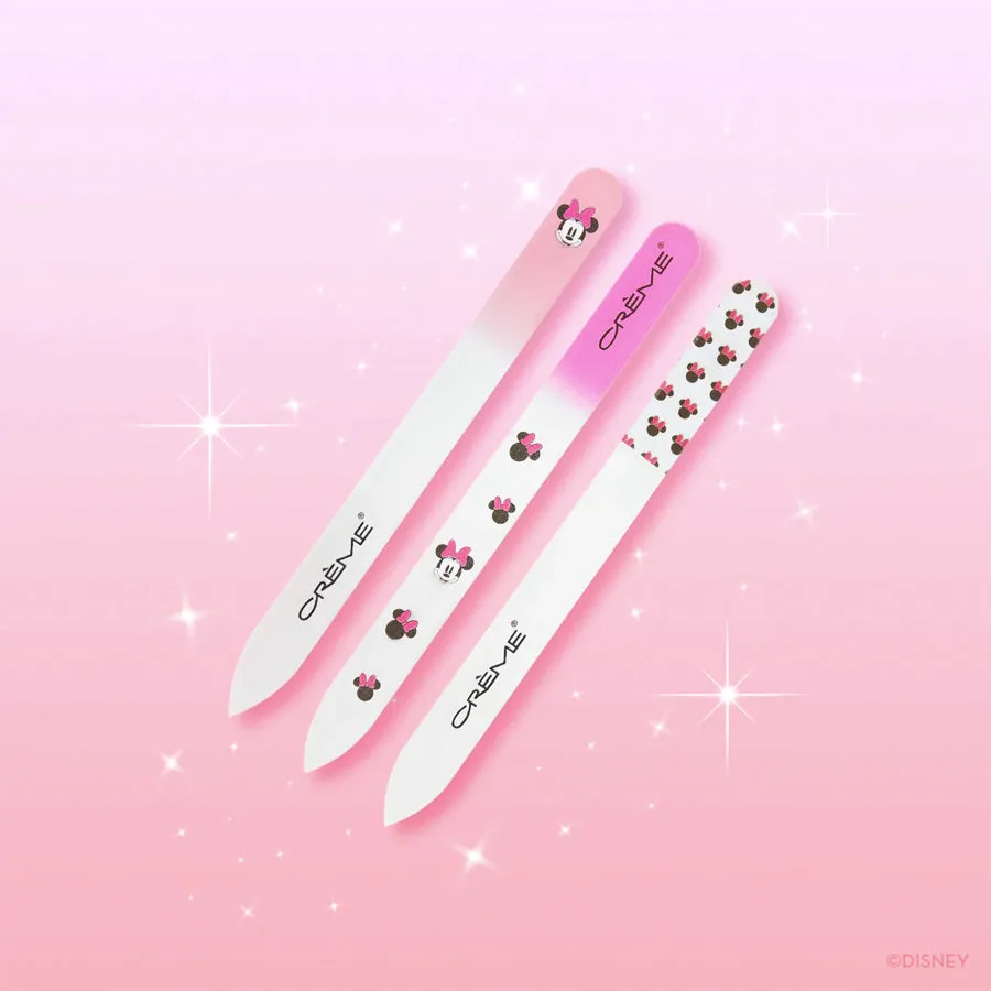 Minnie Mouse Crystal Nail File Set of 3 ( 1 unit)