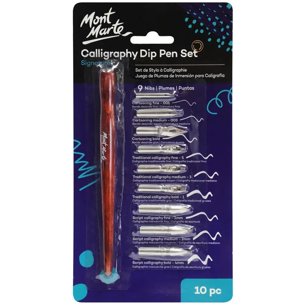 Mont Marte Callipgraphy Dip Pen Set