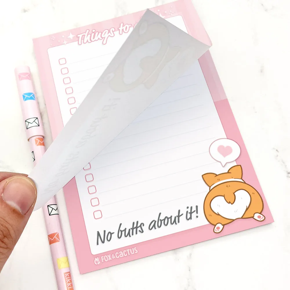 No Butts About It A6 (4x6) Notepad