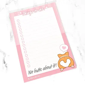 No Butts About It A6 (4x6) Notepad