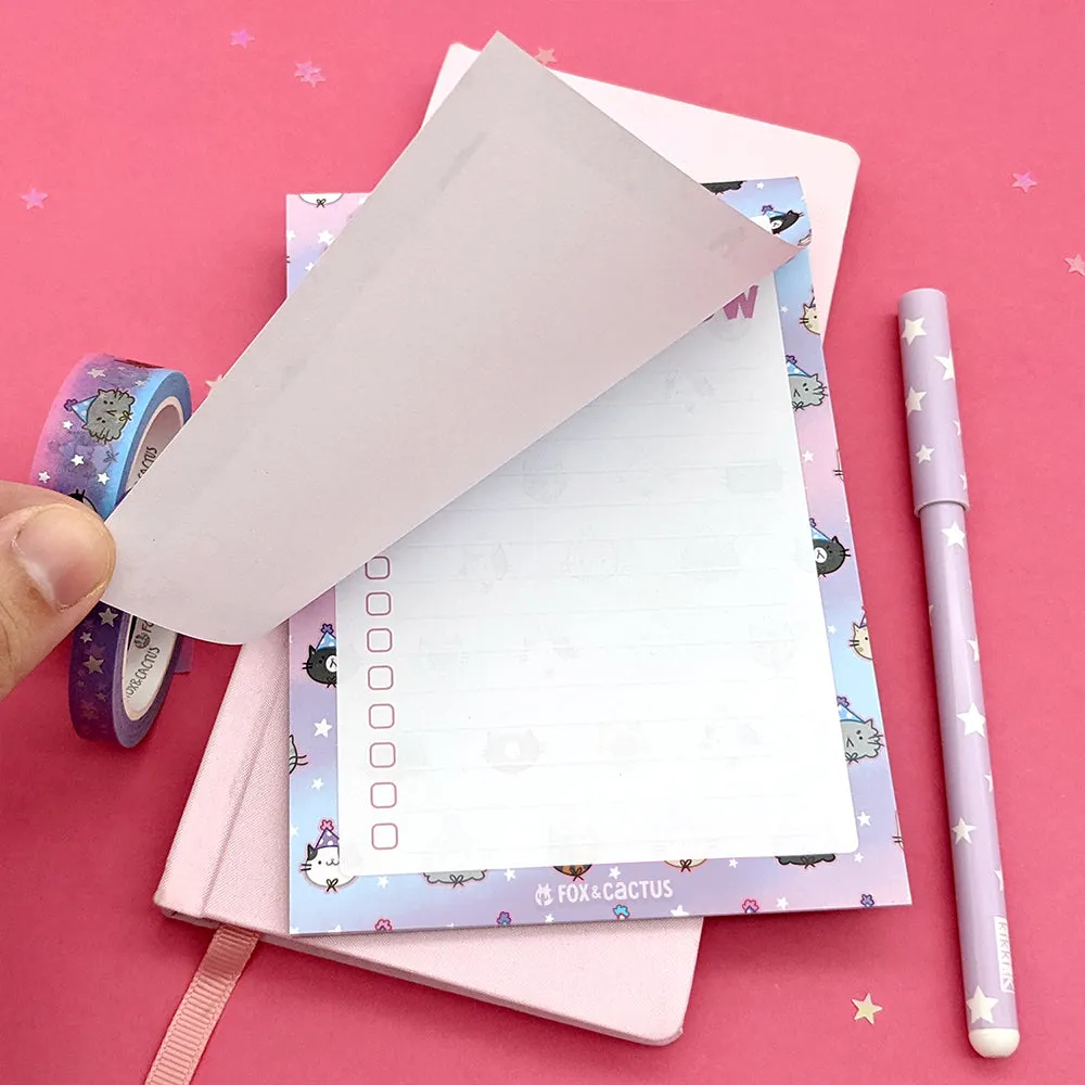 Party Cat A6 (4x6) Notepad