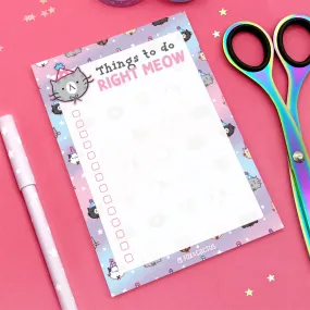 Party Cat A6 (4x6) Notepad
