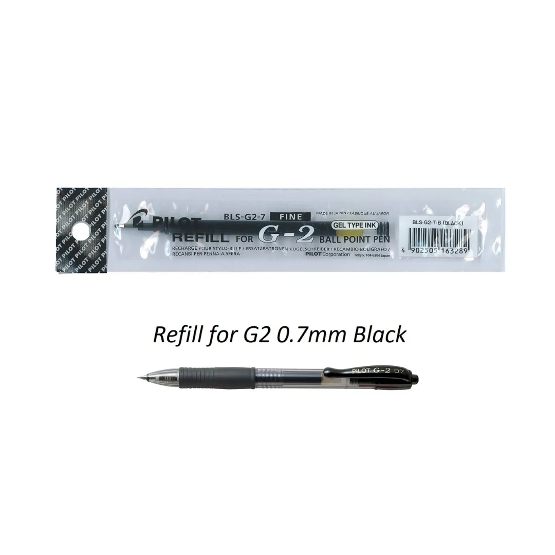 Pilot G2 0.7 Gel Pen Refill