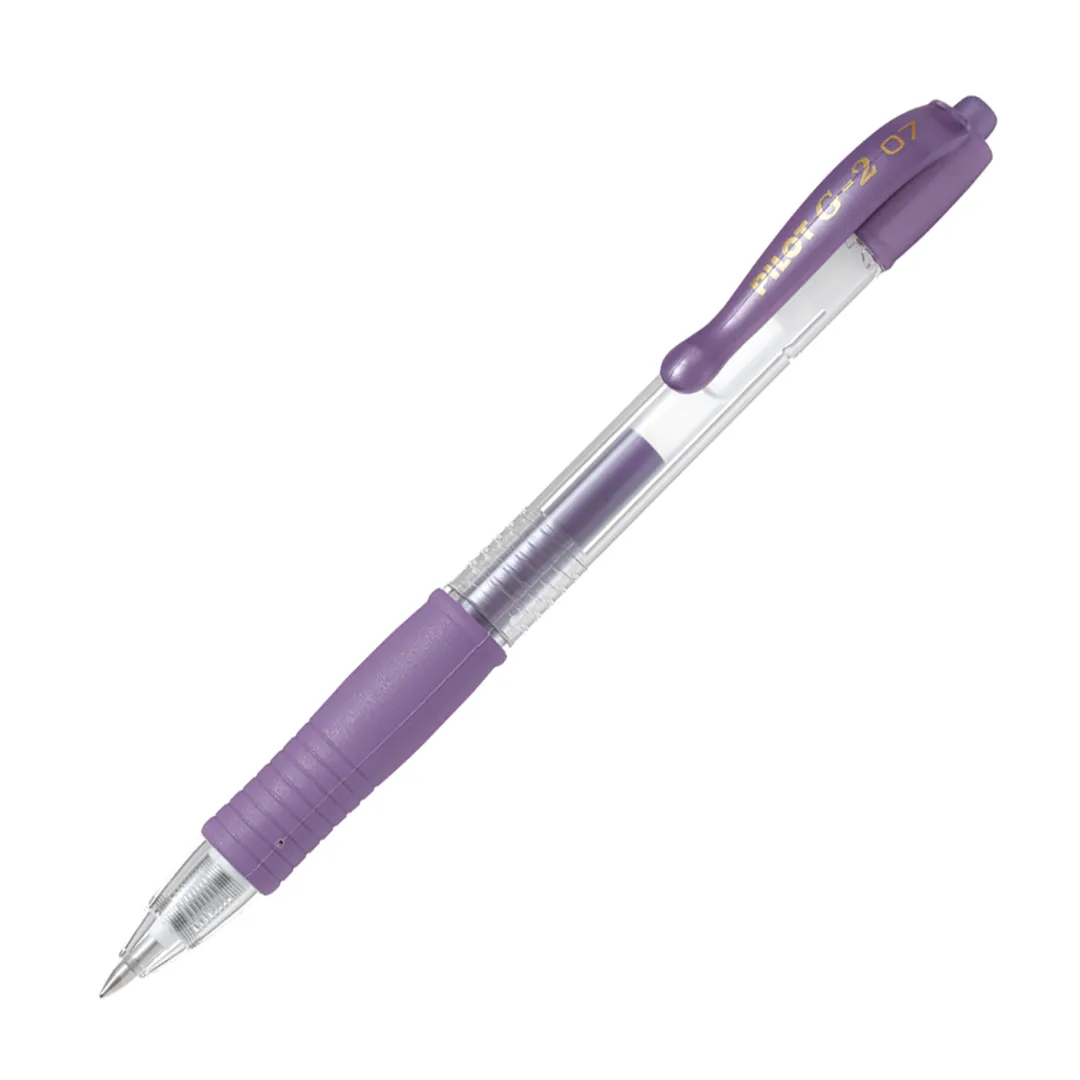 Pilot G2-07 Retractable Metallic Gel Roller Pen