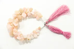 Pink Opal gemstone Slice cut beads Pink Opal gemstone Slice cut beads