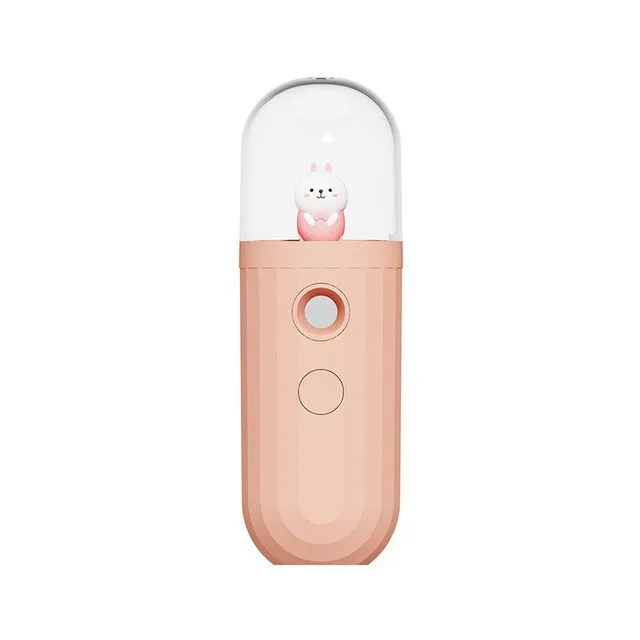 Portable facial mist spray