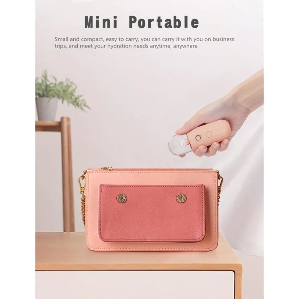 Portable facial mist spray