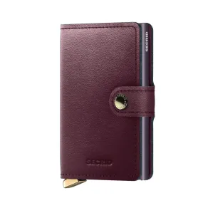 PREMIUM MINIWALLET DUSK BORDEAUX