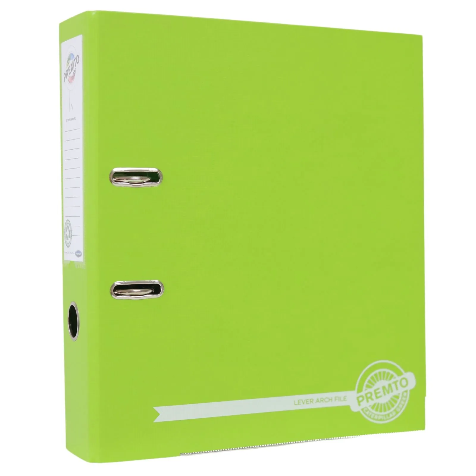 Premto A4 Lever Arch File - Caterpillar Green