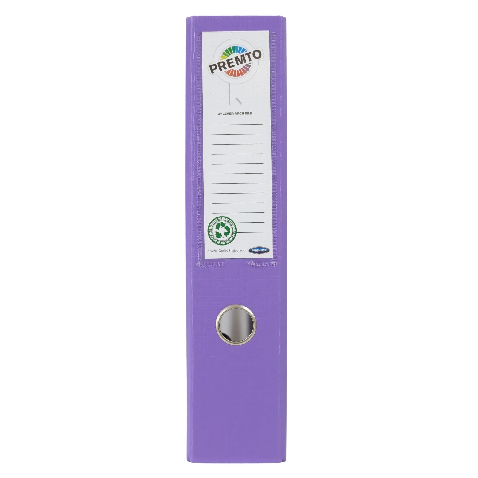 Premto A4 Lever Arch File - Grape Juice