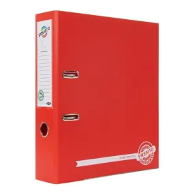 Premto A4 Lever Arch File - Ketchup Red