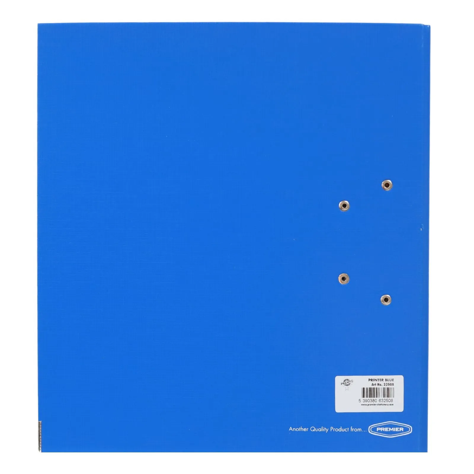 Premto A4 Lever Arch File - Printer Blue