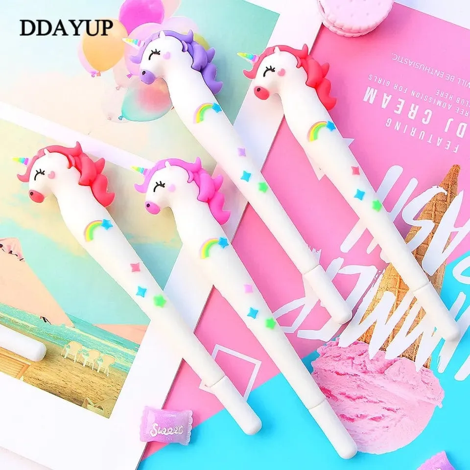 Rainbow Unicorn Gel Pen