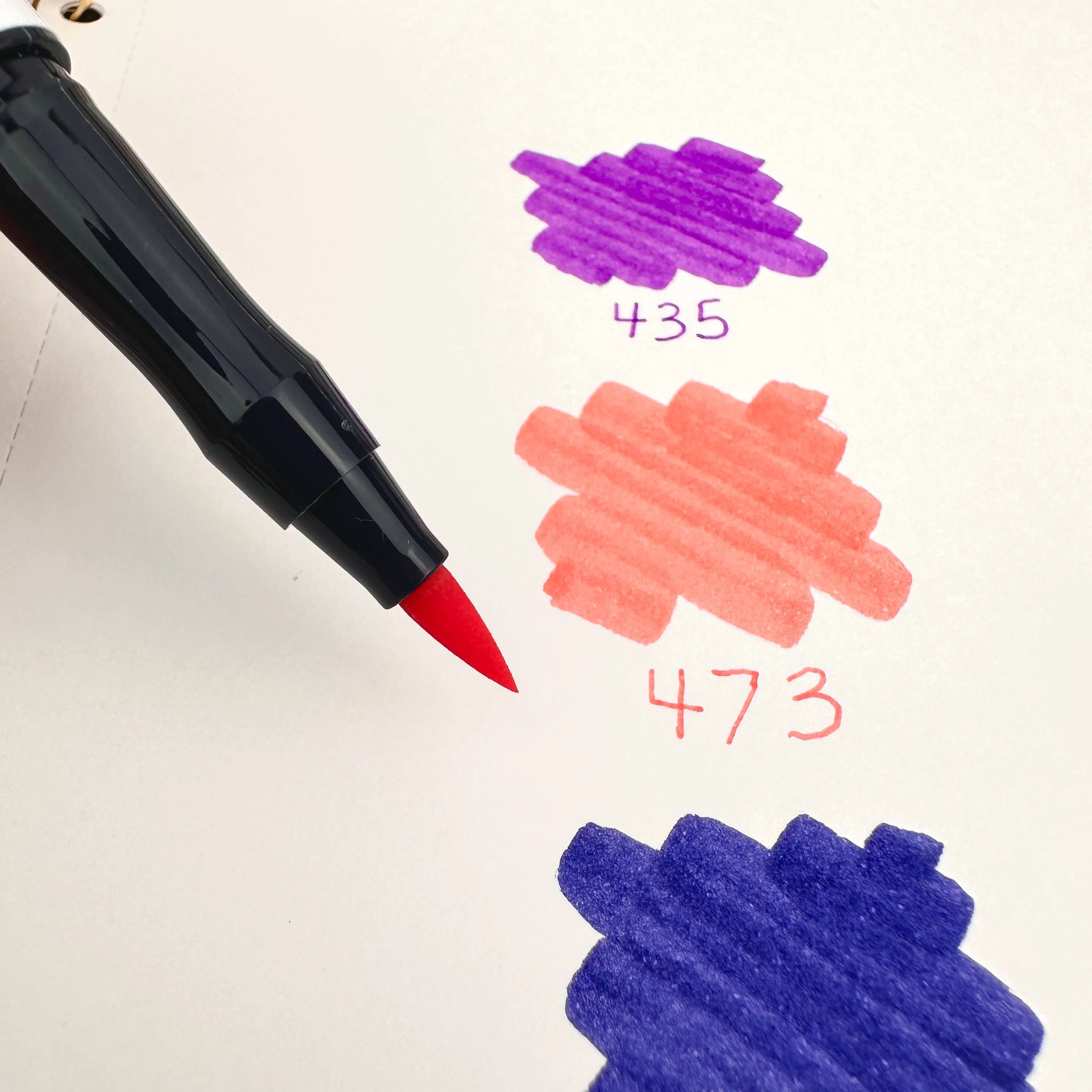 Sailor Studio Ink Dual-Tip Brush Pens (Set of 3) - Evening Sunset Tones