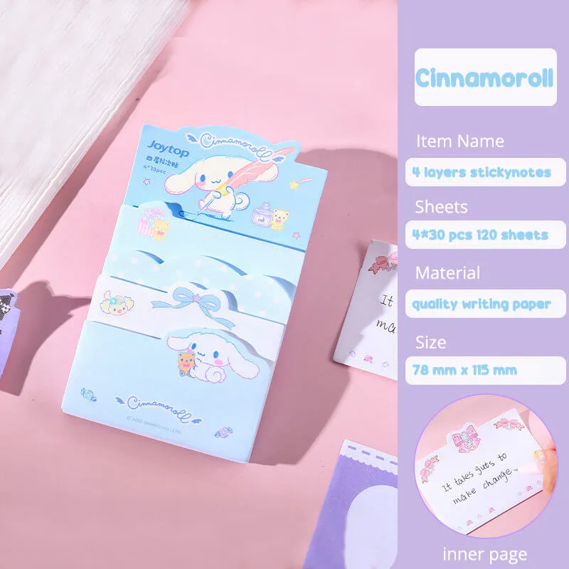 Sanrio Characters Sticky Notes Set