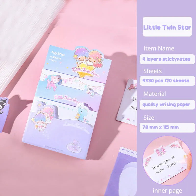 Sanrio Characters Sticky Notes Set