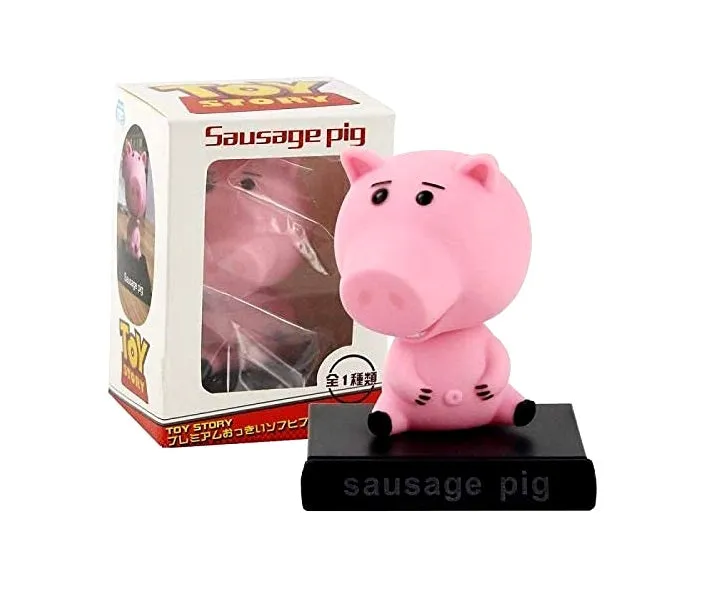 Sausage Pig Bobblehead With Mobile Holder For Cars | 13CM |